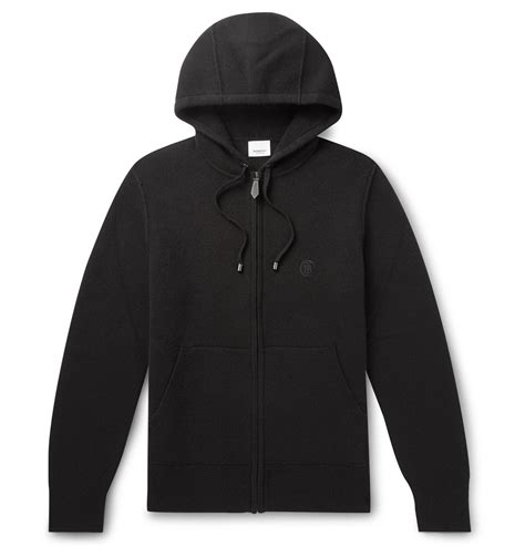 burberry crewneck black|burberry black zip up hoodie.